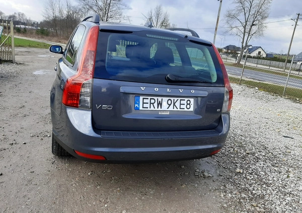 Volvo V50 cena 16900 przebieg: 238281, rok produkcji 2008 z Ulanów małe 254